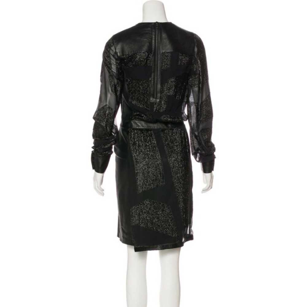 Helmut Lang Eros Fil Coupe Silk Dress - image 10