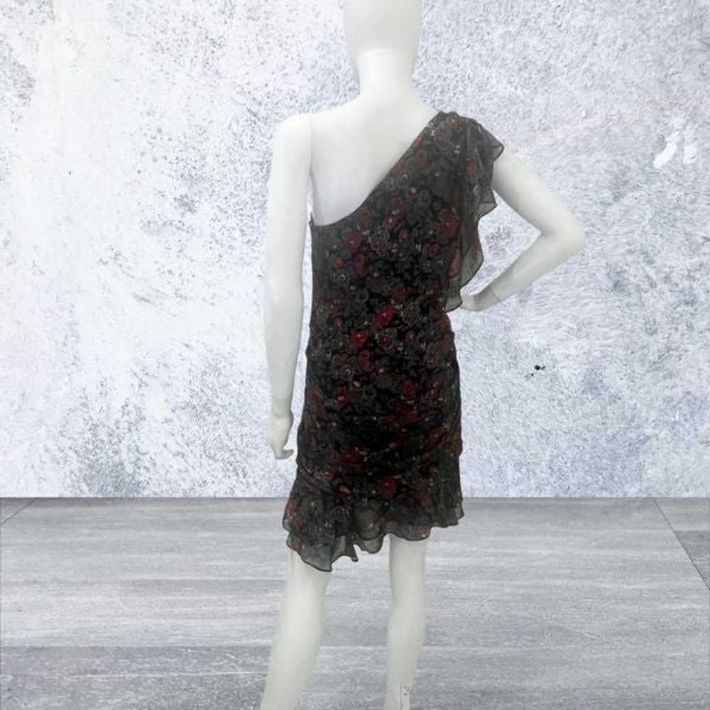 Veronica Beard Floral One Sleeve Silk Dress - image 4