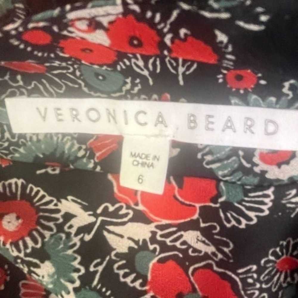 Veronica Beard Floral One Sleeve Silk Dress - image 6