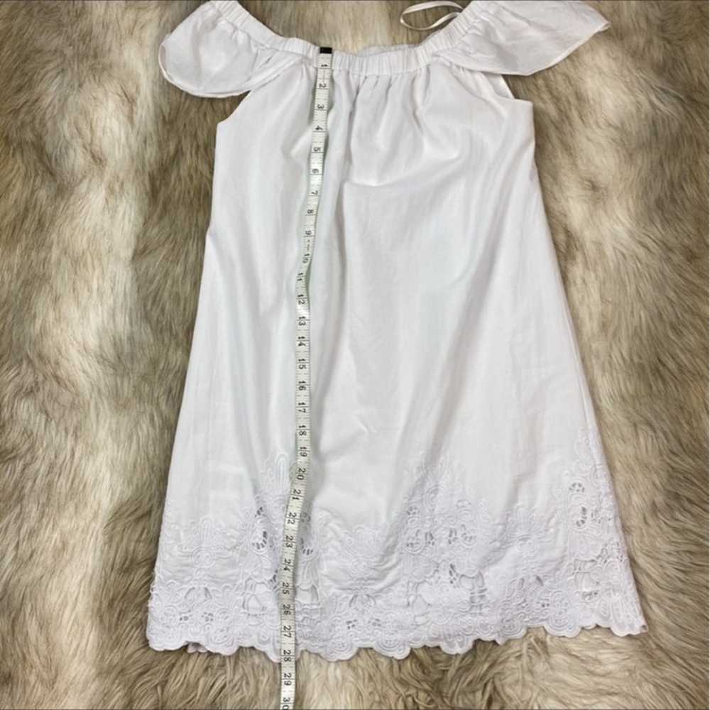 BCBGMaxAzria Off-The-Shoulder Lace Pattern Dress,… - image 10