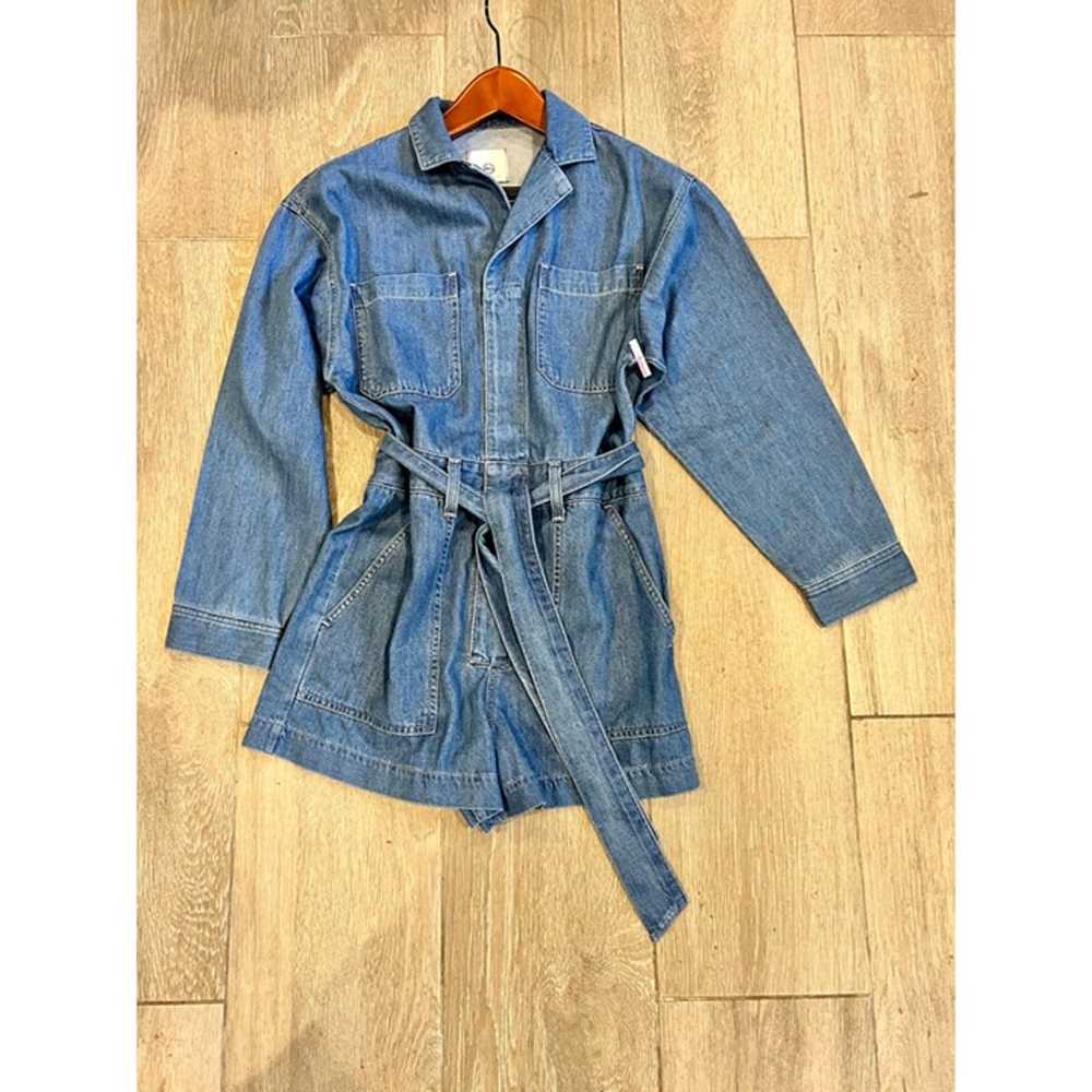 NWOT AG RYLEIGH denim jean jumpsuit size S - image 4