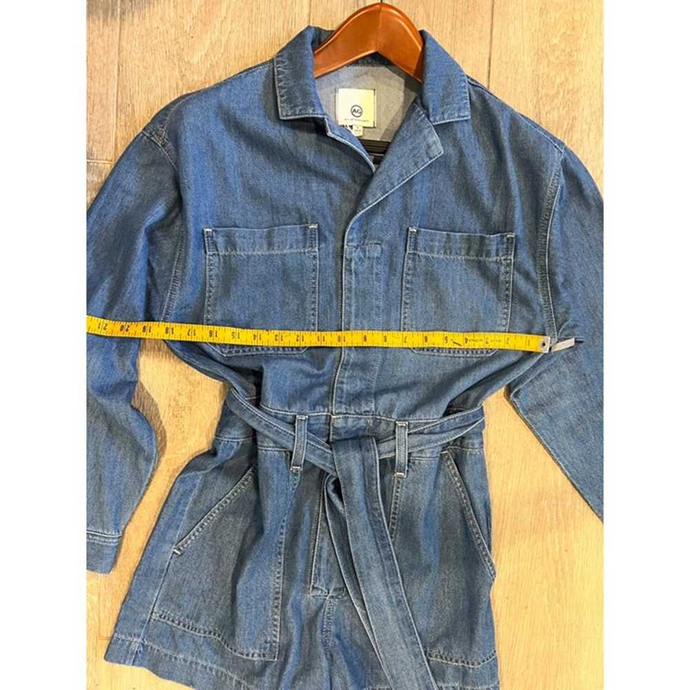 NWOT AG RYLEIGH denim jean jumpsuit size S - image 9