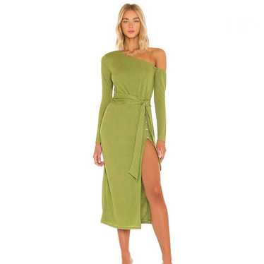 Lovers and Friends Kayla Midi Dress in Green