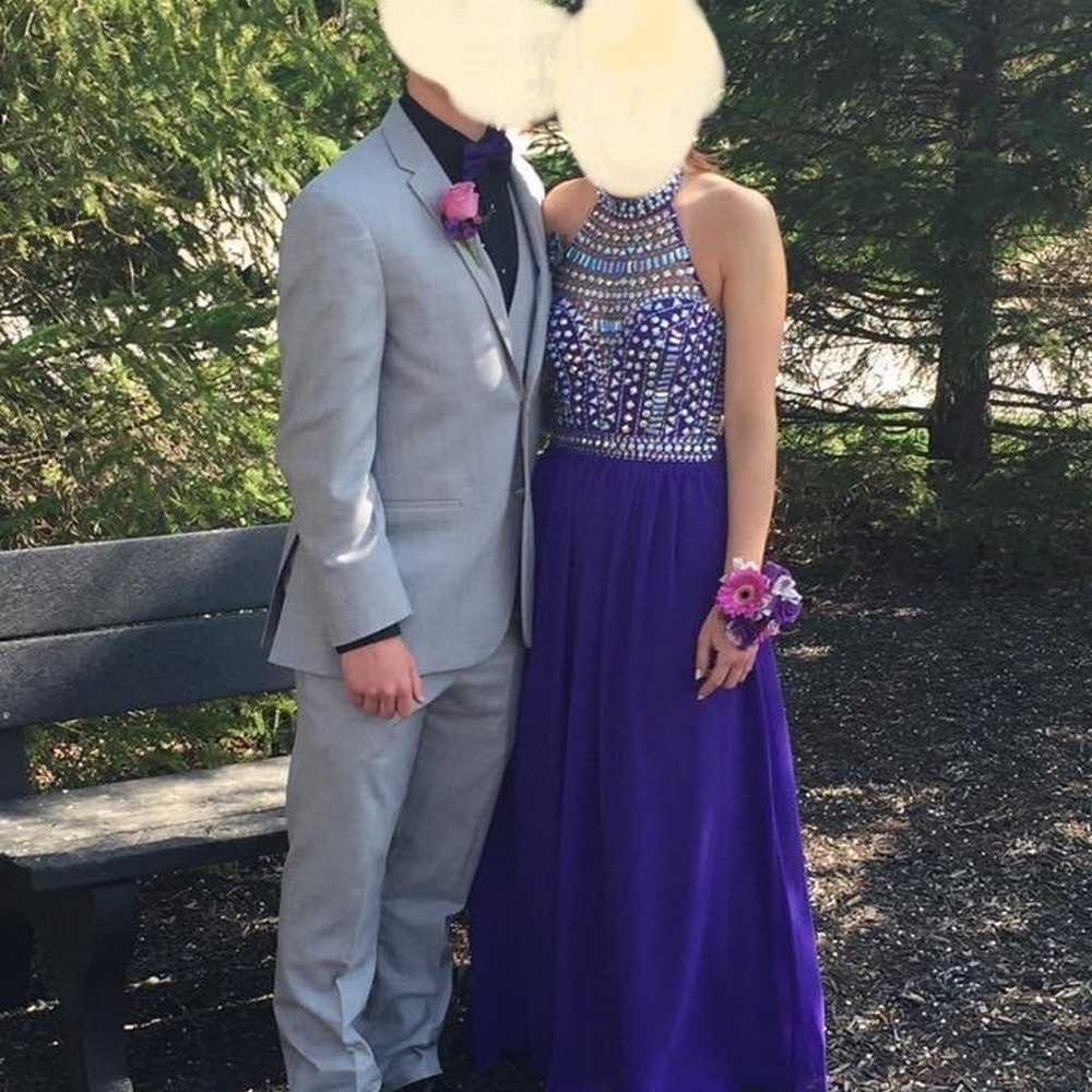 Purple Prom / Formal Dress - image 3