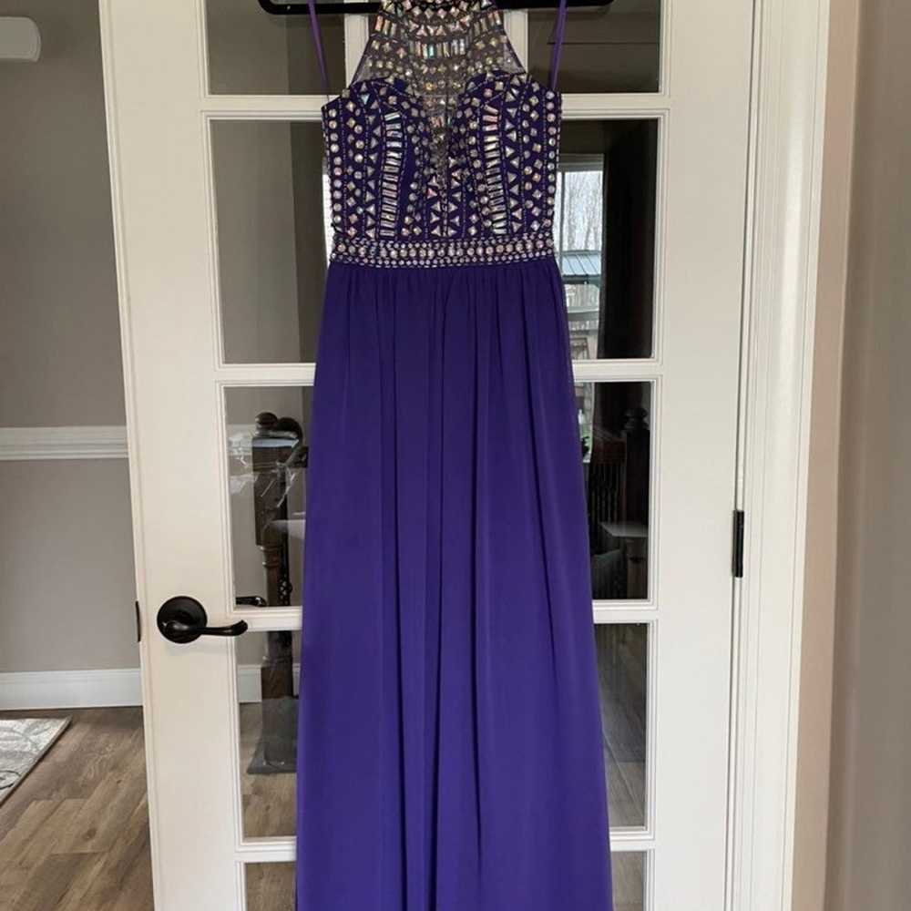 Purple Prom / Formal Dress - image 4