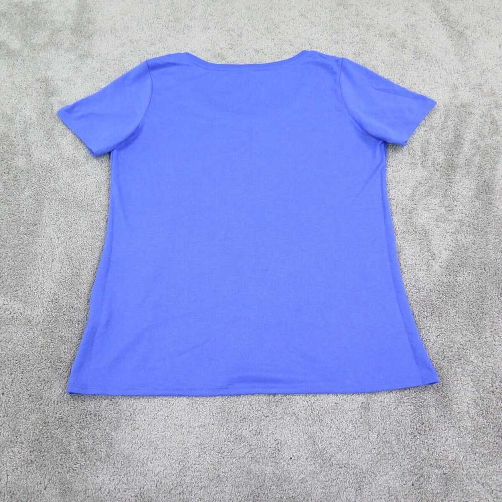 Nike Shirt Womens Medium Blue Short Sleeve Tee Ro… - image 2