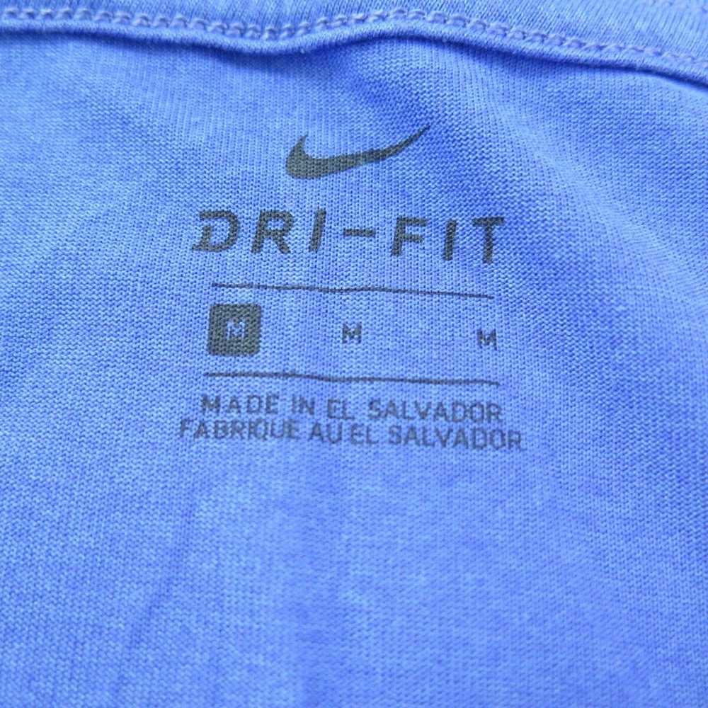 Nike Shirt Womens Medium Blue Short Sleeve Tee Ro… - image 6