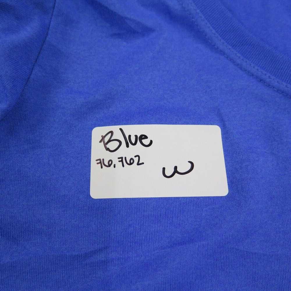 Nike Shirt Womens Medium Blue Short Sleeve Tee Ro… - image 7