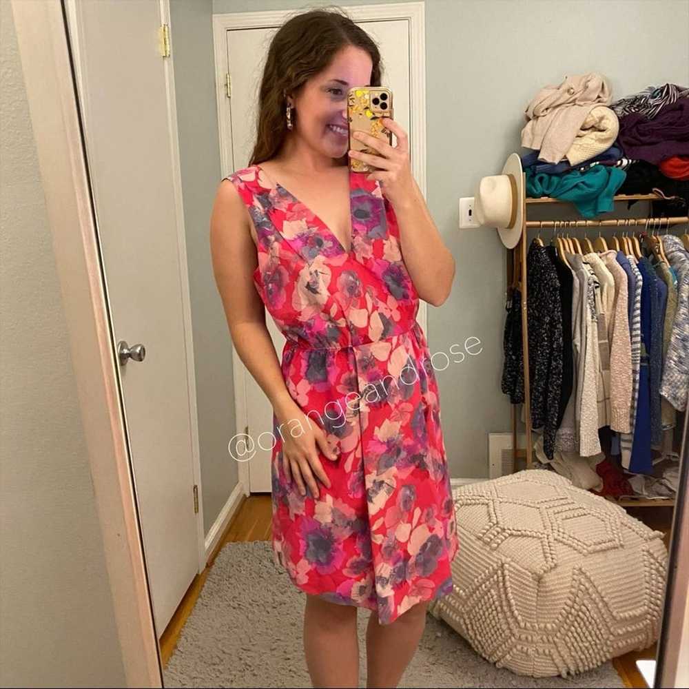Rebecca Taylor Pink Mini Dress 6 - image 2