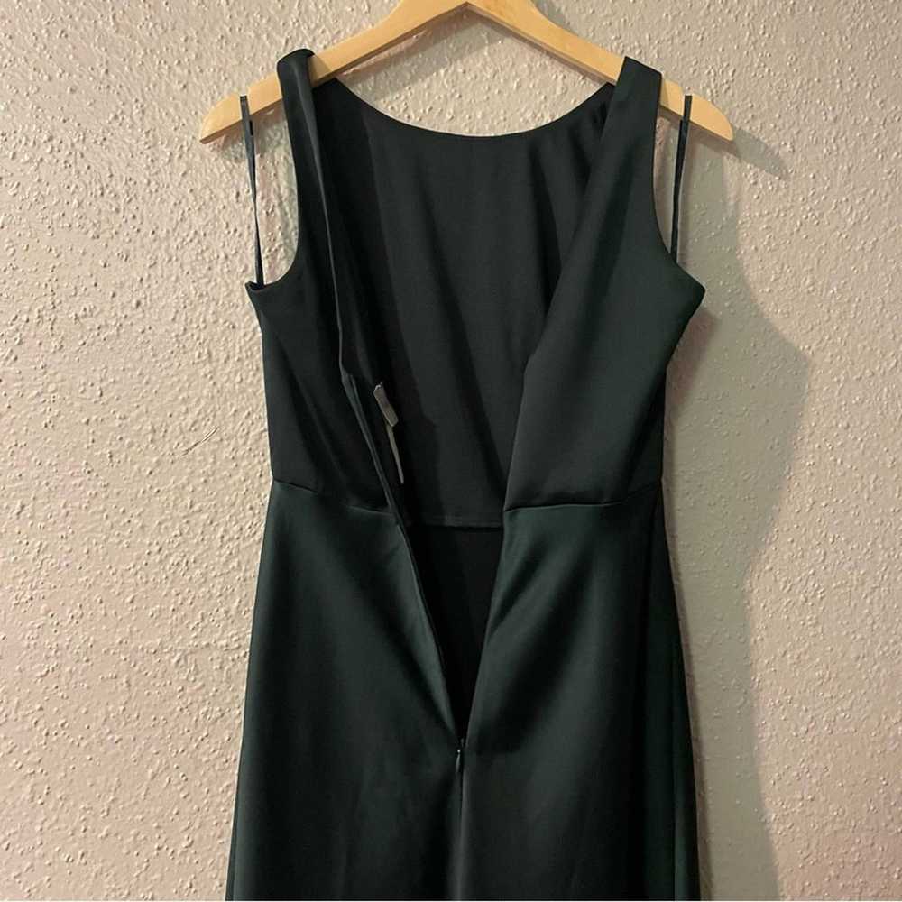 NWOT Anthropologie Beckett Satin Maxi Dress Dark … - image 8