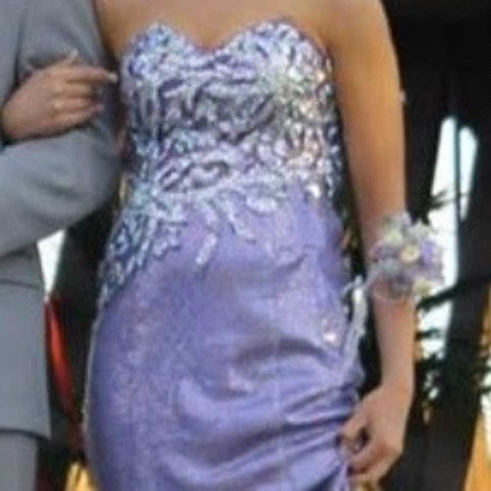 Purple Prom Dress - image 5