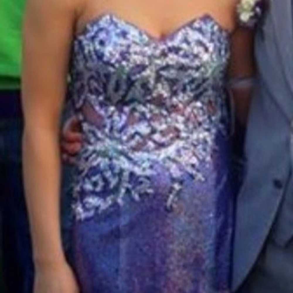Purple Prom Dress - image 6