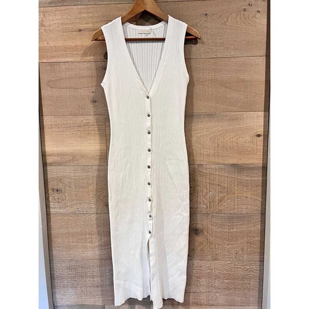 RAMY BROOK Simon Sleeveless Ribbed Button-Front D… - image 3