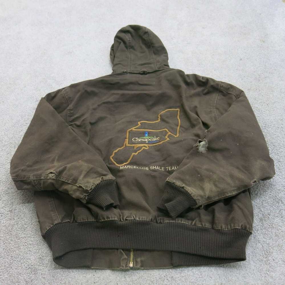Walls Jacket Mens Large Brown Duck Insulated Work… - image 2