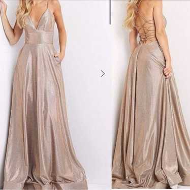 Jovani Gold Prom Dress - image 1