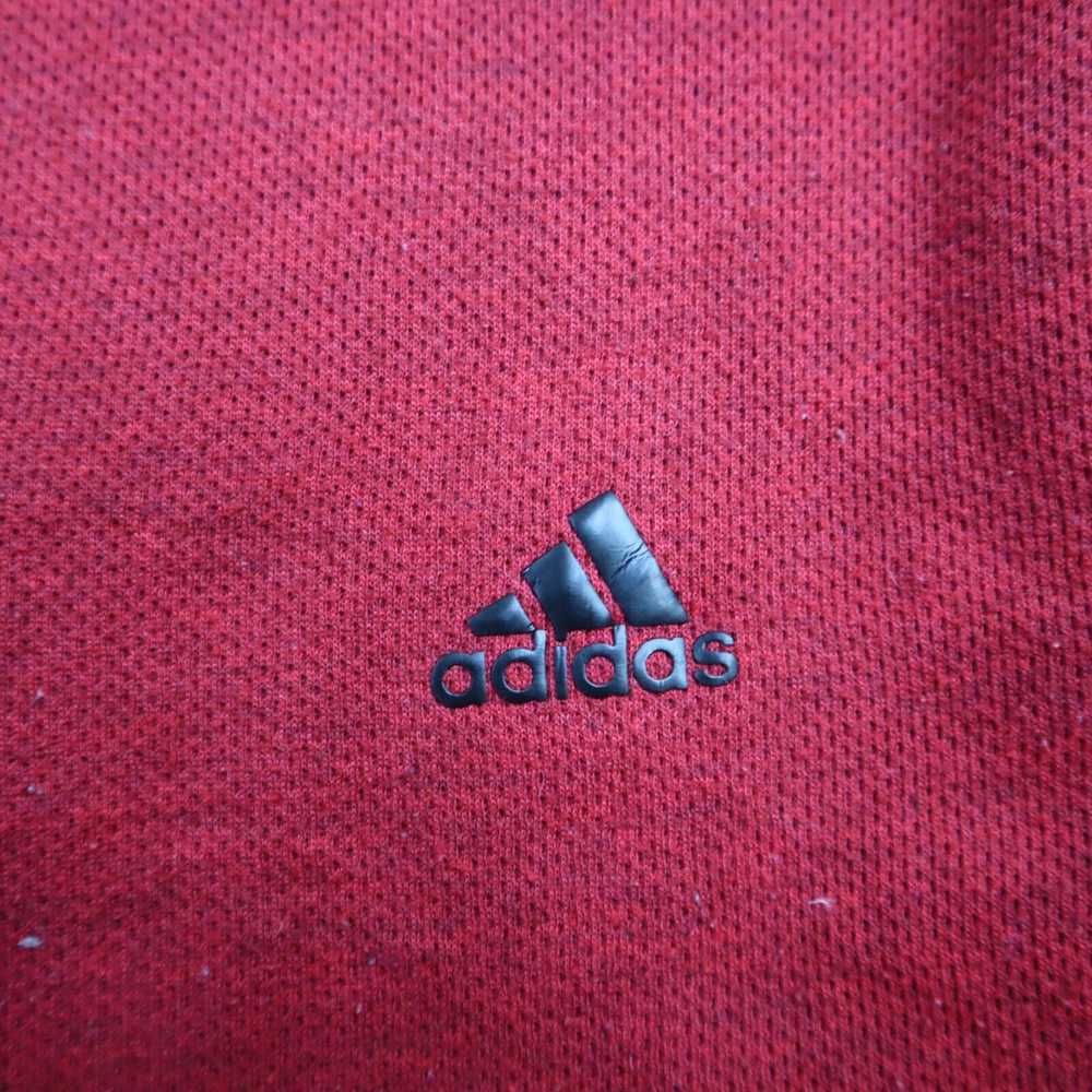 Adidas Mens Activewear Jacket 1/4 Zip Knitted Moc… - image 7
