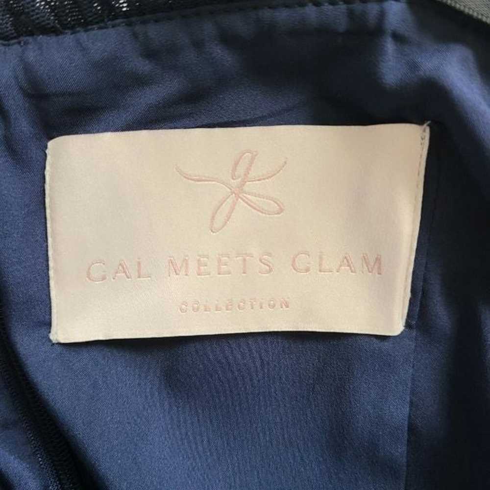 Gal Meets Glam Blue Sequin Diana Dress Rare Sampl… - image 8