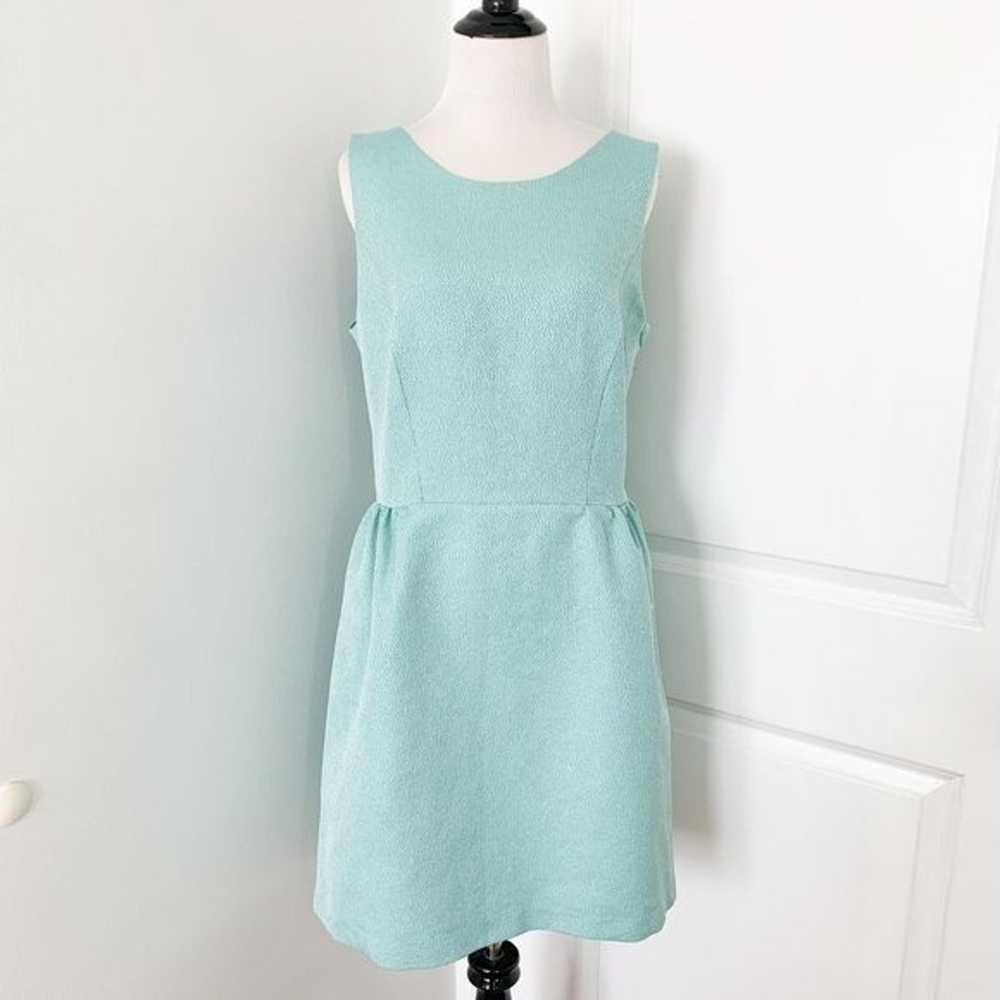 Erin Fetherstone Tiffany Blue Bow Back Dress - image 2