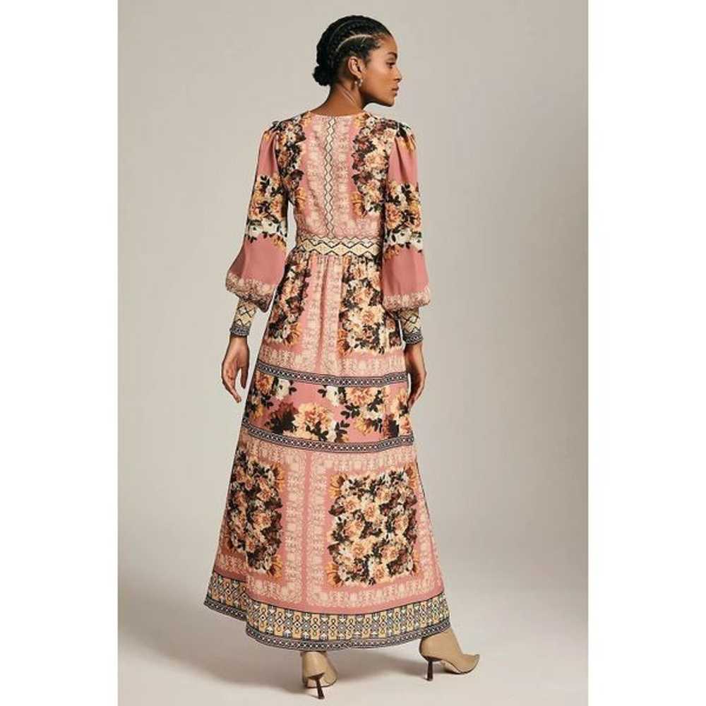 Anthropologie Vineet Bahl Embroidered Maxi Dress … - image 5