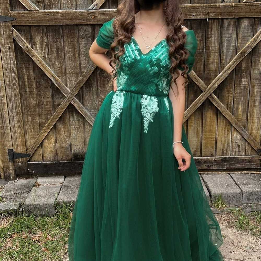 Emerald Green Formal/Prom Dress - image 2