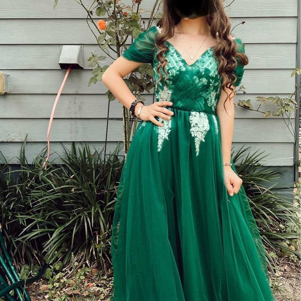 Emerald Green Formal/Prom Dress - image 3