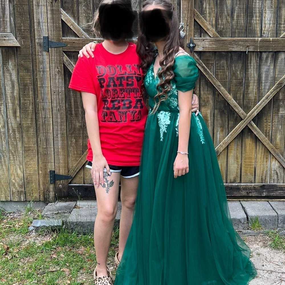Emerald Green Formal/Prom Dress - image 5