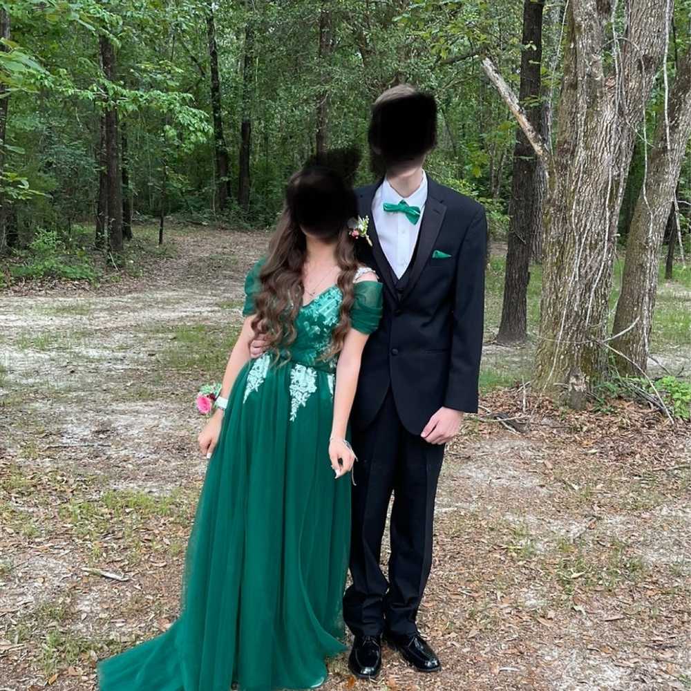 Emerald Green Formal/Prom Dress - image 6