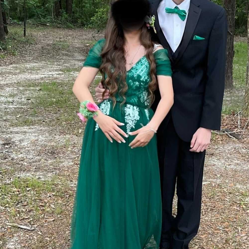 Emerald Green Formal/Prom Dress - image 8