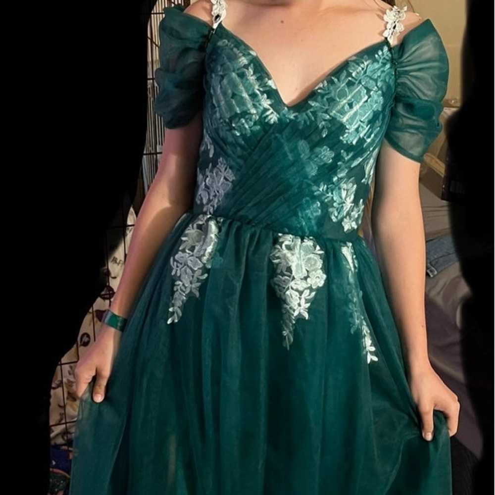 Emerald Green Formal/Prom Dress - image 9