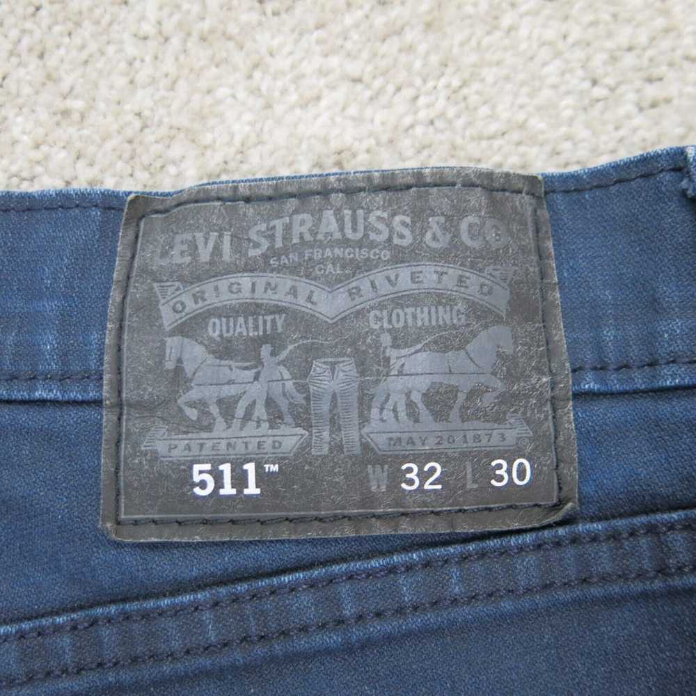 Levis Strauss 511 Mens Straight Leg Jeans Mid Ris… - image 7