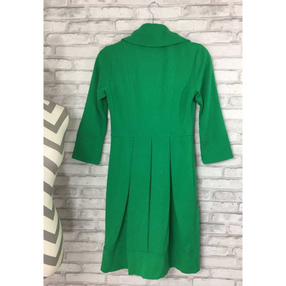 Diane VonFurstenberg green dress coat si - image 5