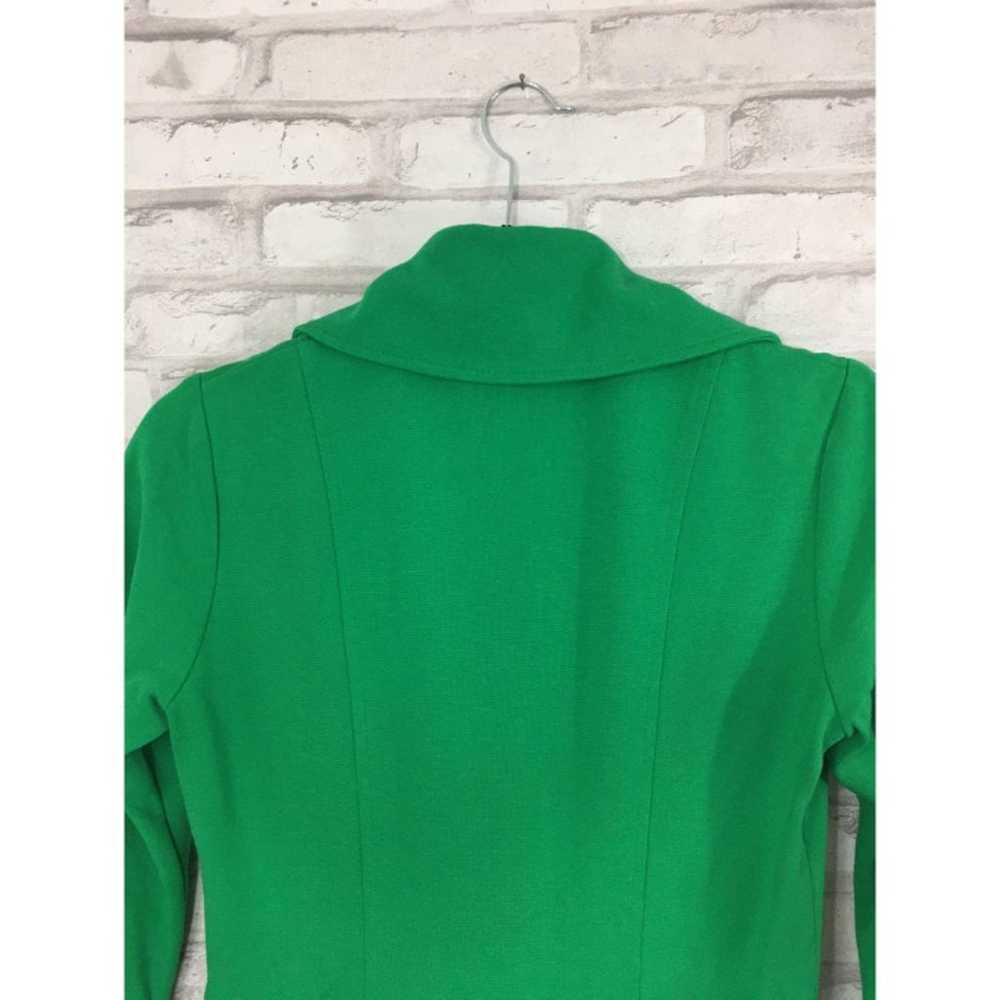 Diane VonFurstenberg green dress coat si - image 8