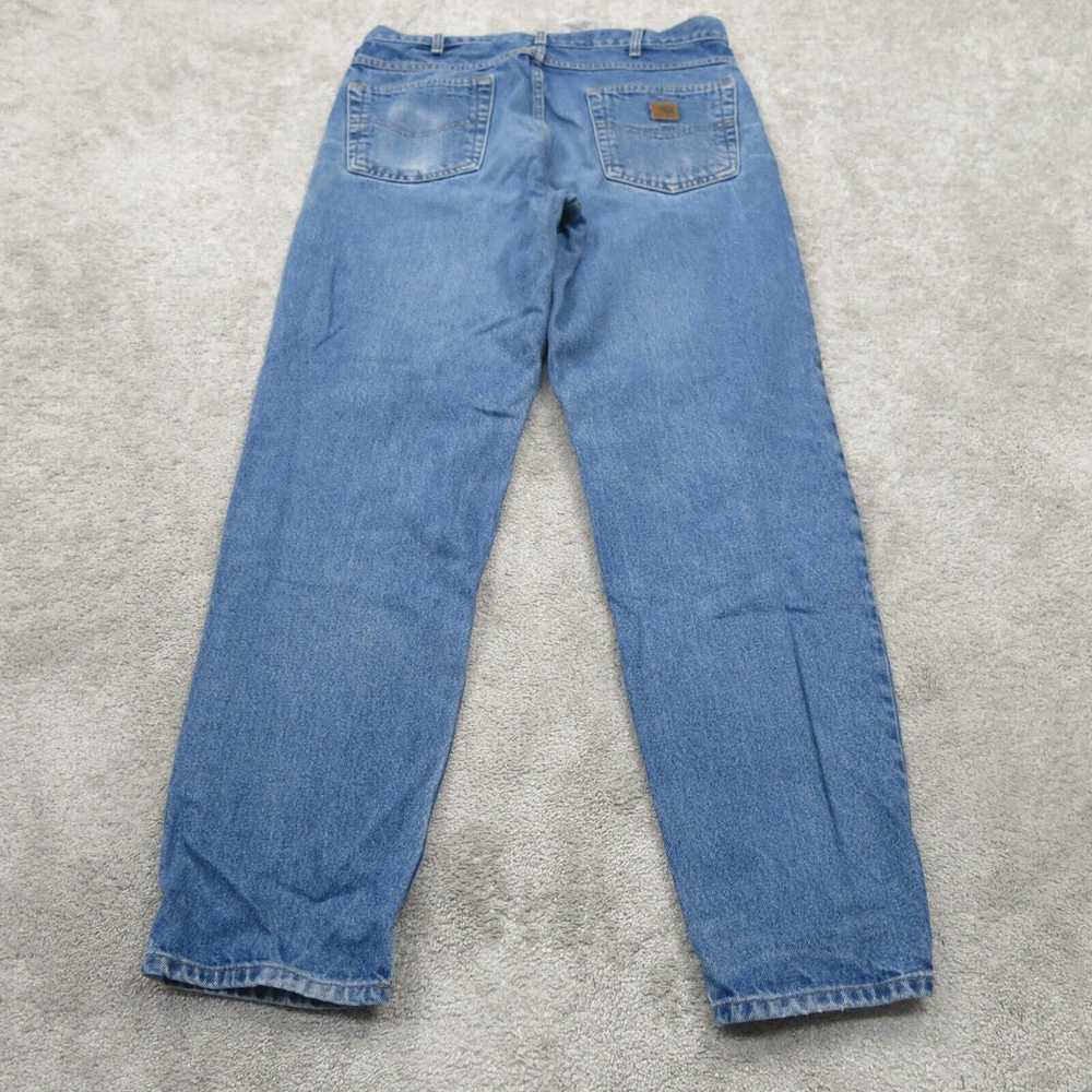 Carhartt Men Straight Leg Jeans Denim 100% Cotton… - image 2