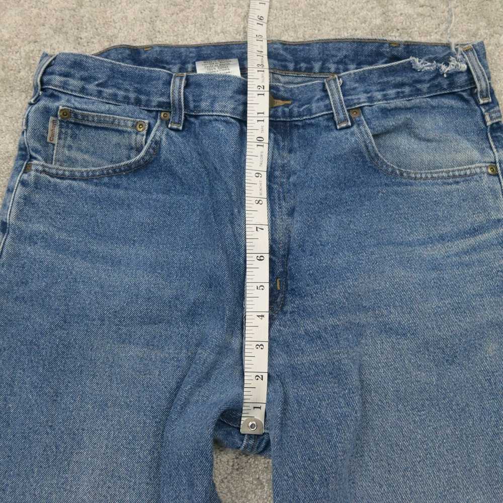 Carhartt Men Straight Leg Jeans Denim 100% Cotton… - image 3