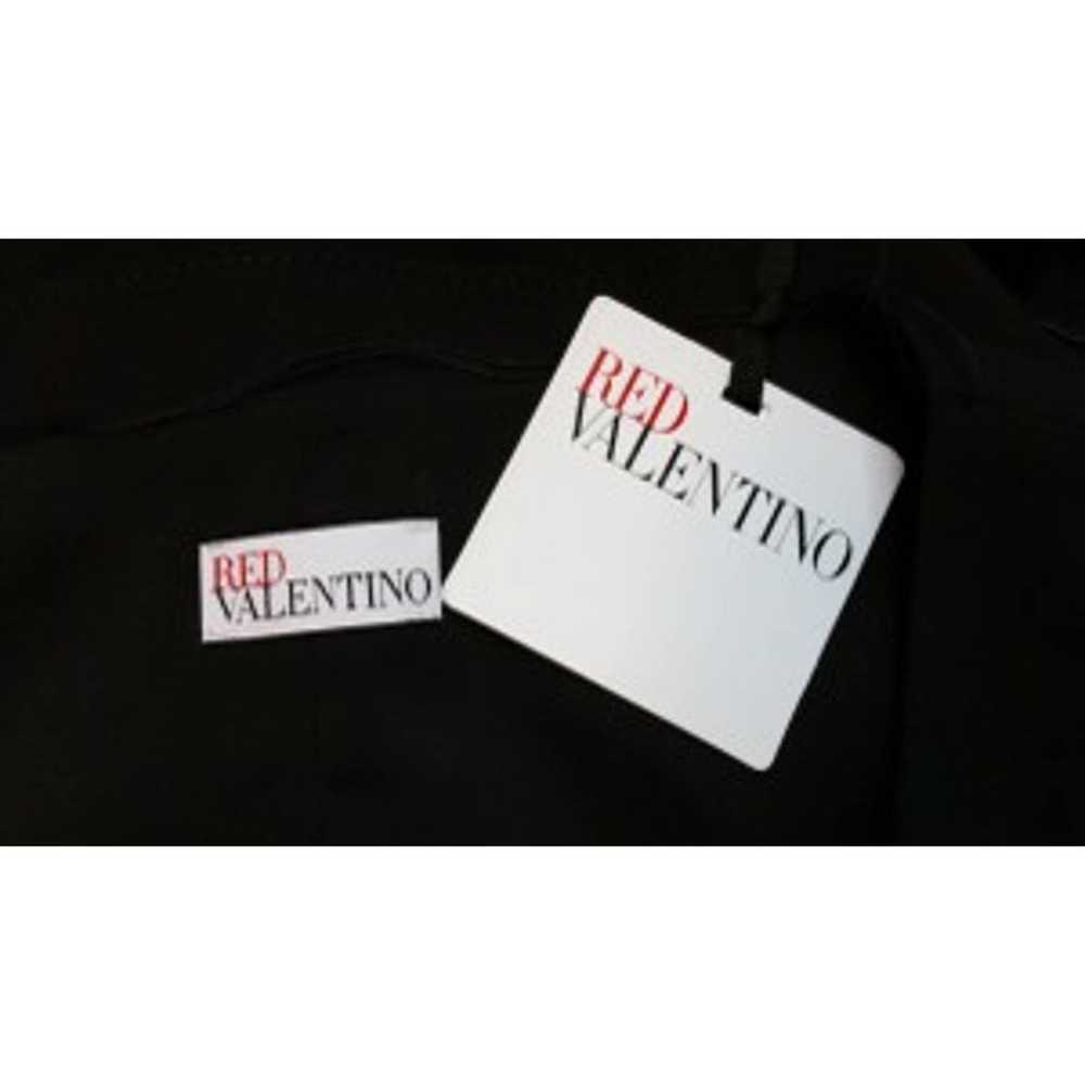 NWT RED VALENTINO BLACK WOOL BLEND DRESS 2 - image 7