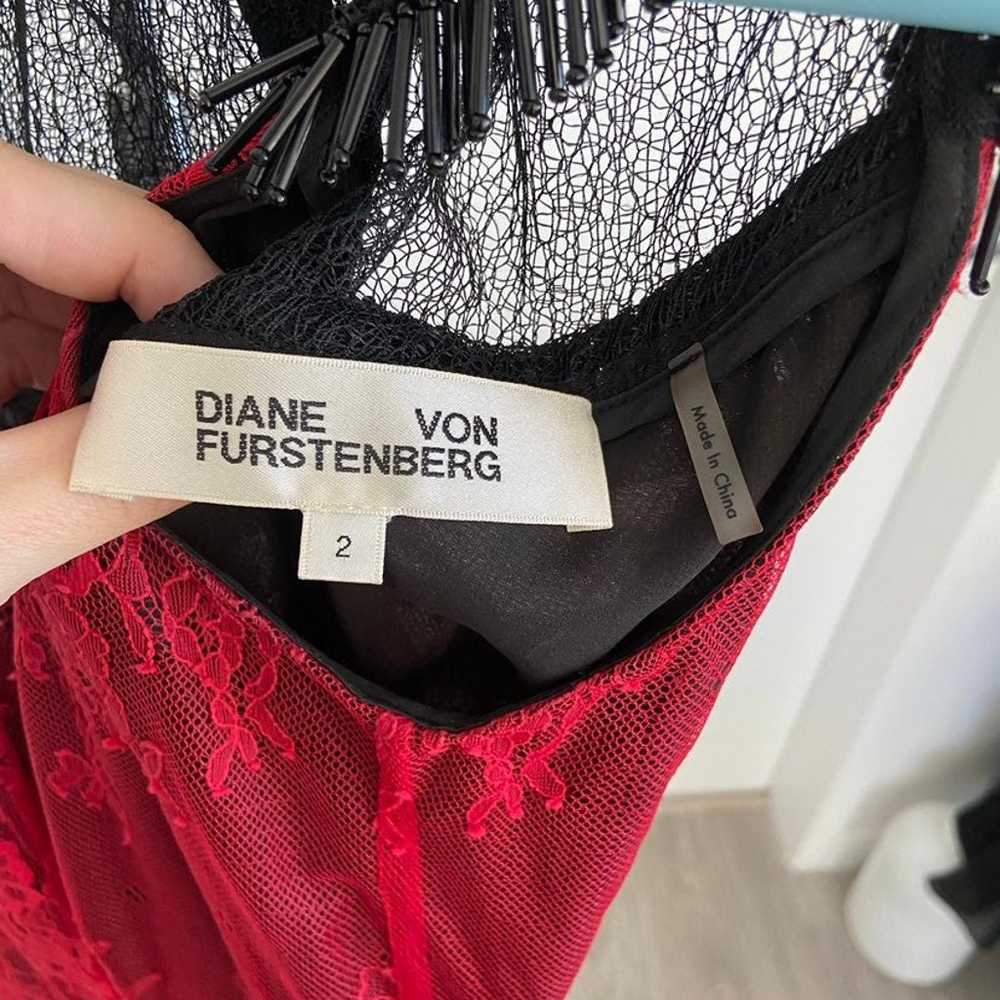 Diane von Furstenberg Lace Dress - image 4