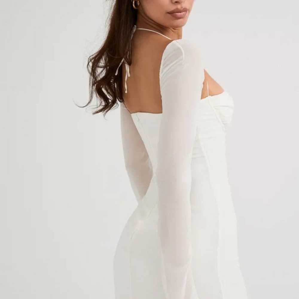 House of CB Babydoll dress in Ivory S - image 2