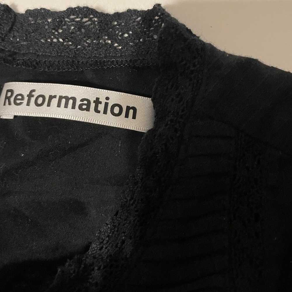 Reformation Black Dress - image 4