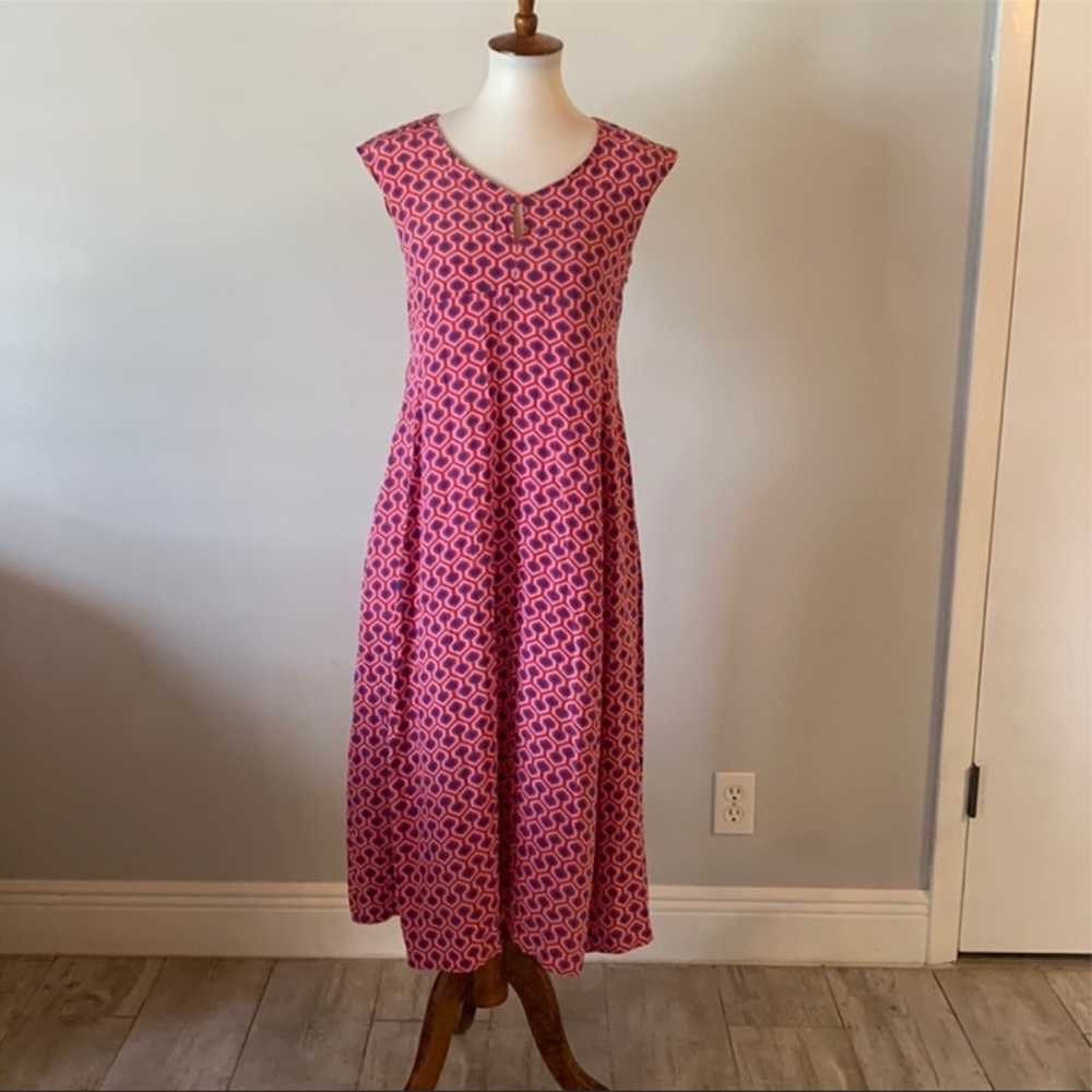 [MaxMara Weekend] Pattern Silk Midi Dress size 4 - image 1