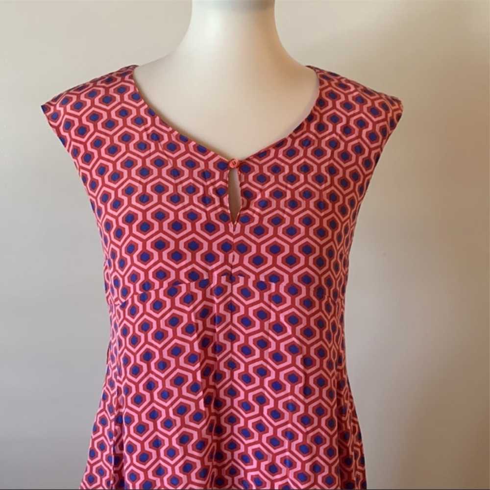 [MaxMara Weekend] Pattern Silk Midi Dress size 4 - image 2