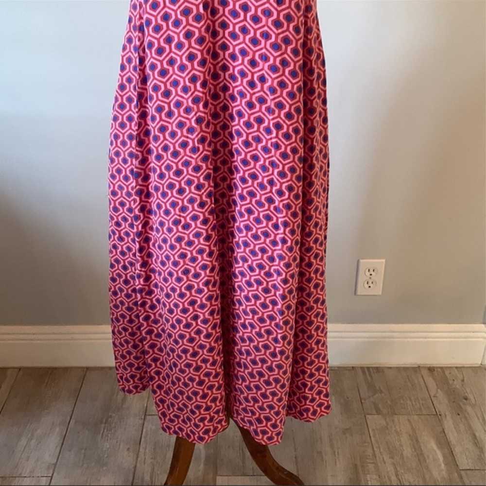 [MaxMara Weekend] Pattern Silk Midi Dress size 4 - image 3