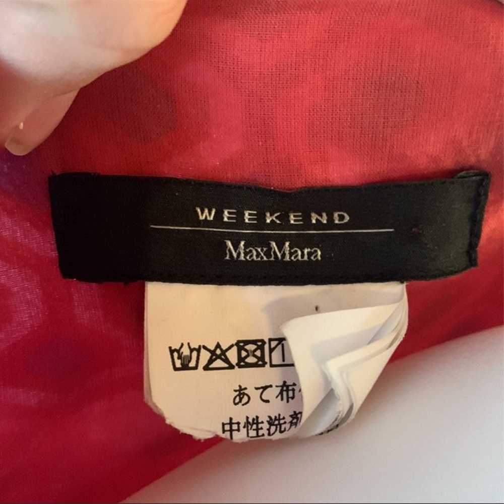 [MaxMara Weekend] Pattern Silk Midi Dress size 4 - image 6