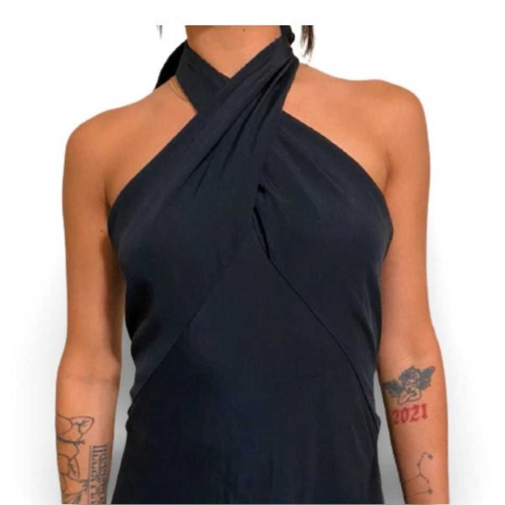 Agnona 100% Silk Dress Size 44 - image 3