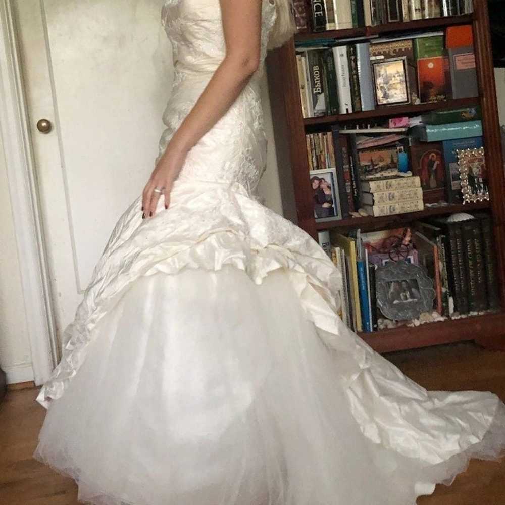 Pronovias strapless Wedding Dress - image 3