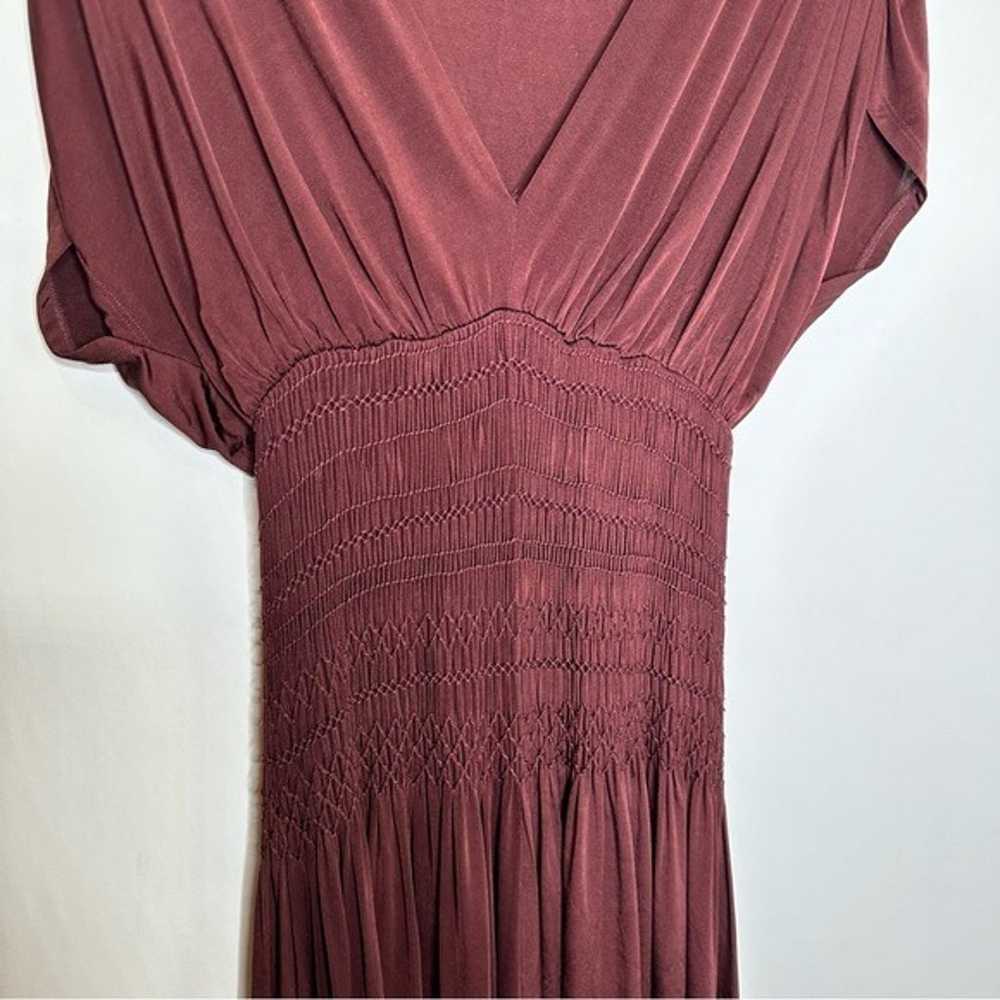 A.L.C. Demi Jersey Midi Dress in Bitter Chocolate… - image 5