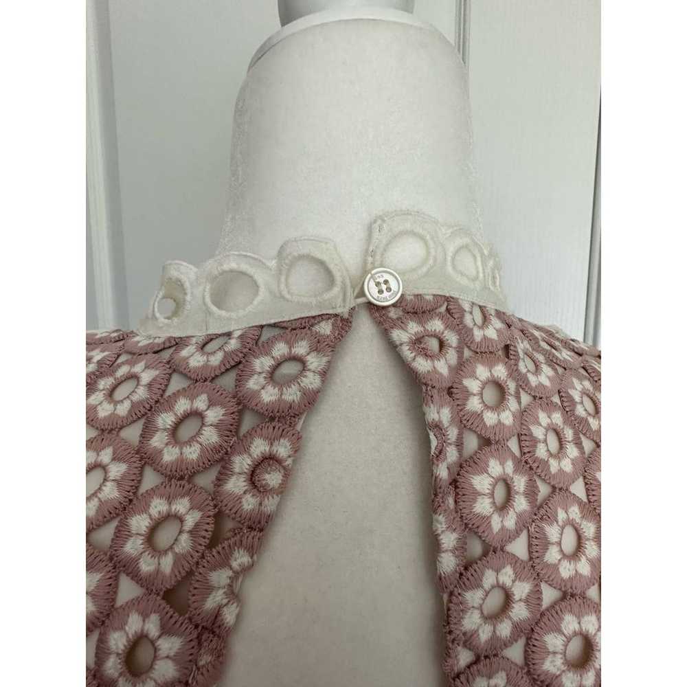 SEA NEW YORK Josie Crocheted Lace Dress in Blush … - image 8