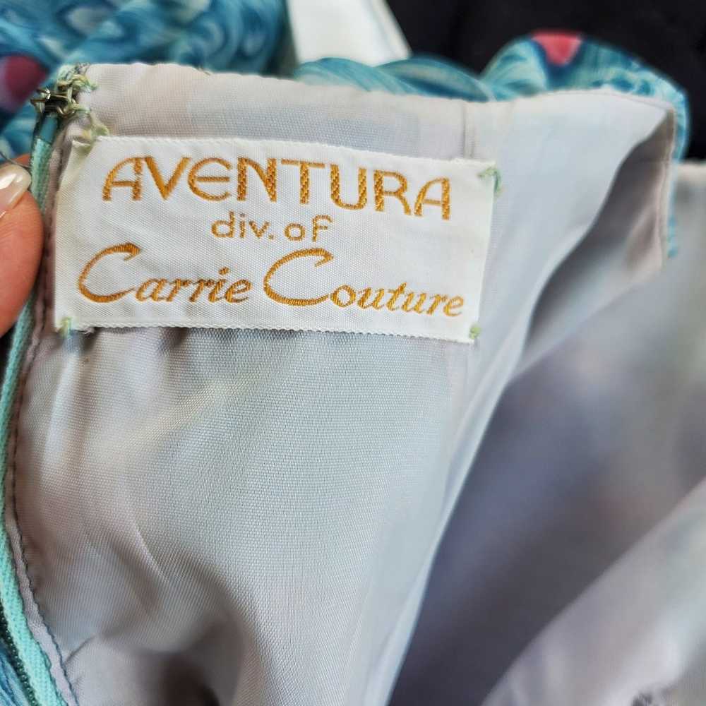 Vintage AVENTURA div. Of Carrie Couture Pleated C… - image 7