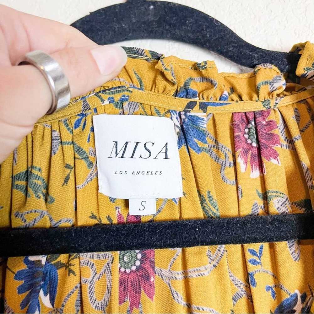 Misa Los Angeles Violet Mini Dress in Marigold Mu… - image 3