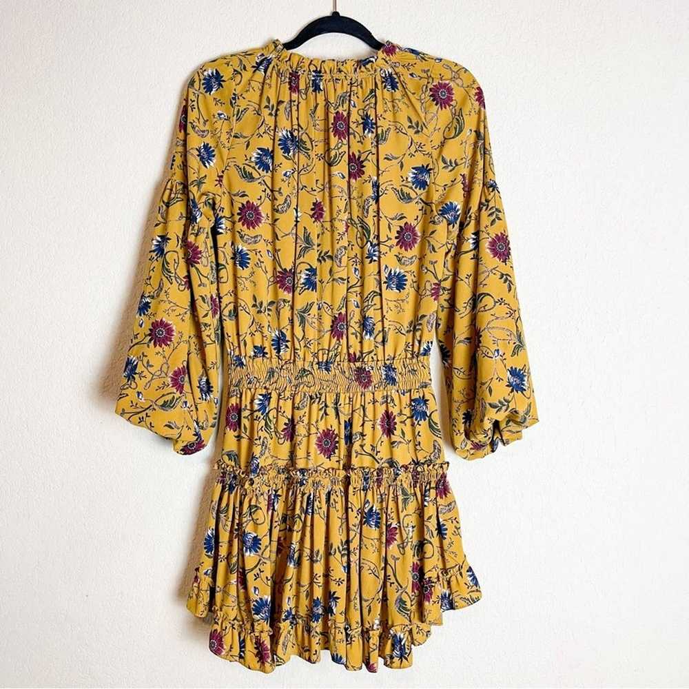 Misa Los Angeles Violet Mini Dress in Marigold Mu… - image 5