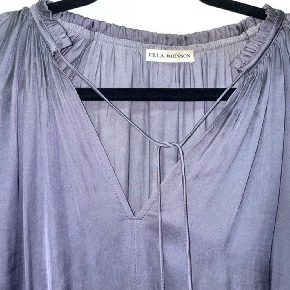 Ulla Johnson Kiko Dress in Midnight Grey - image 11